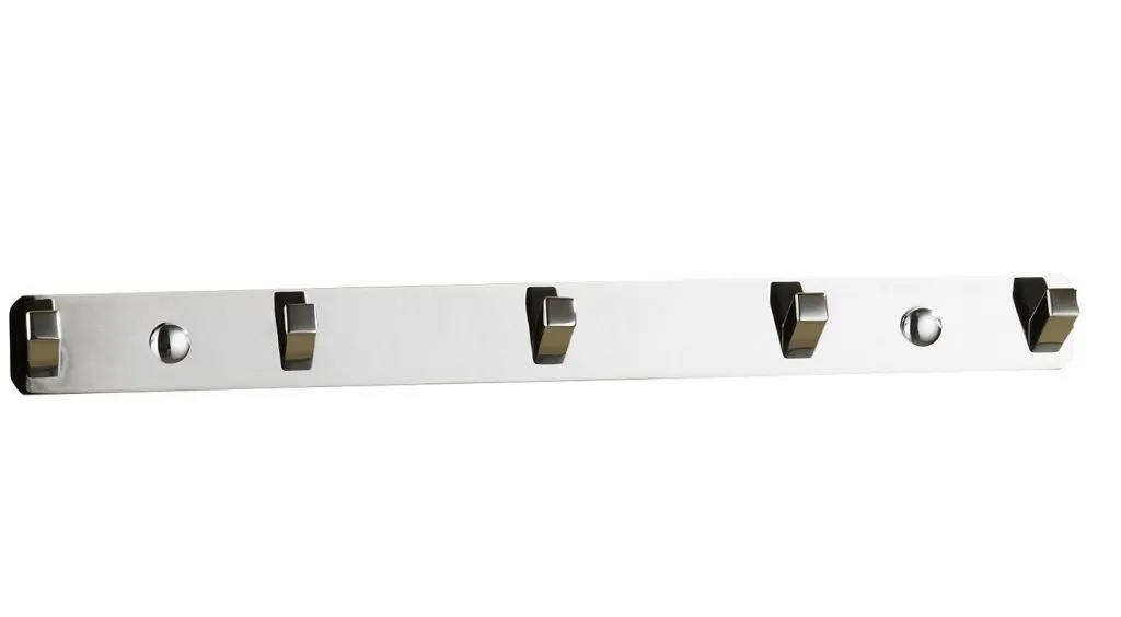 Appendi Asciugamani Mexen 709175-00 Cromato - 5 Ganci Design