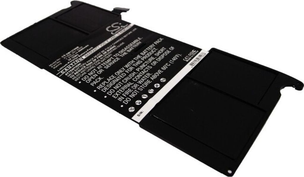 TECHTEK Laptop Akkus Kompatibel mit [Apple] A1465 2012 Version, Apple Macbook Air 11.6-inch 2011, Apple Macbook Air 11.6-inch A1370, Apple Macbook Ai