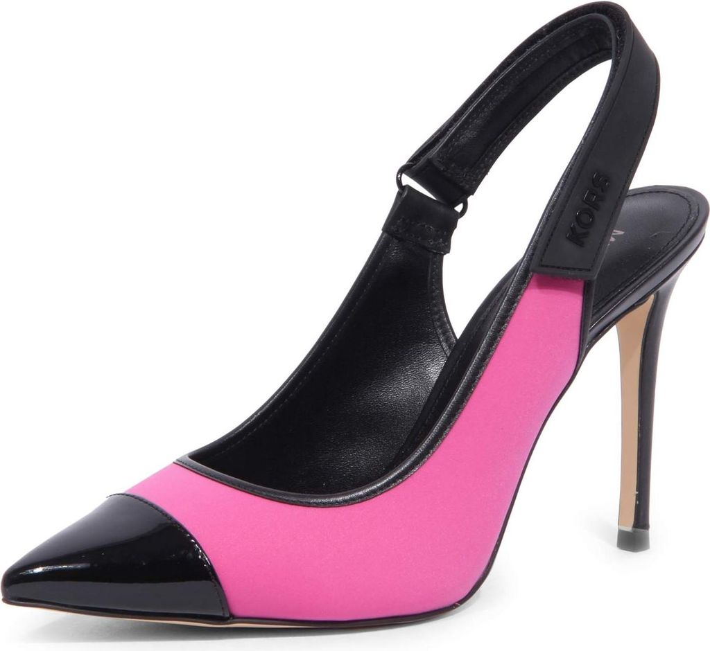 8410AR slingback donna MICHAEL KORS KOURTNEY Frau Textil Schuhe