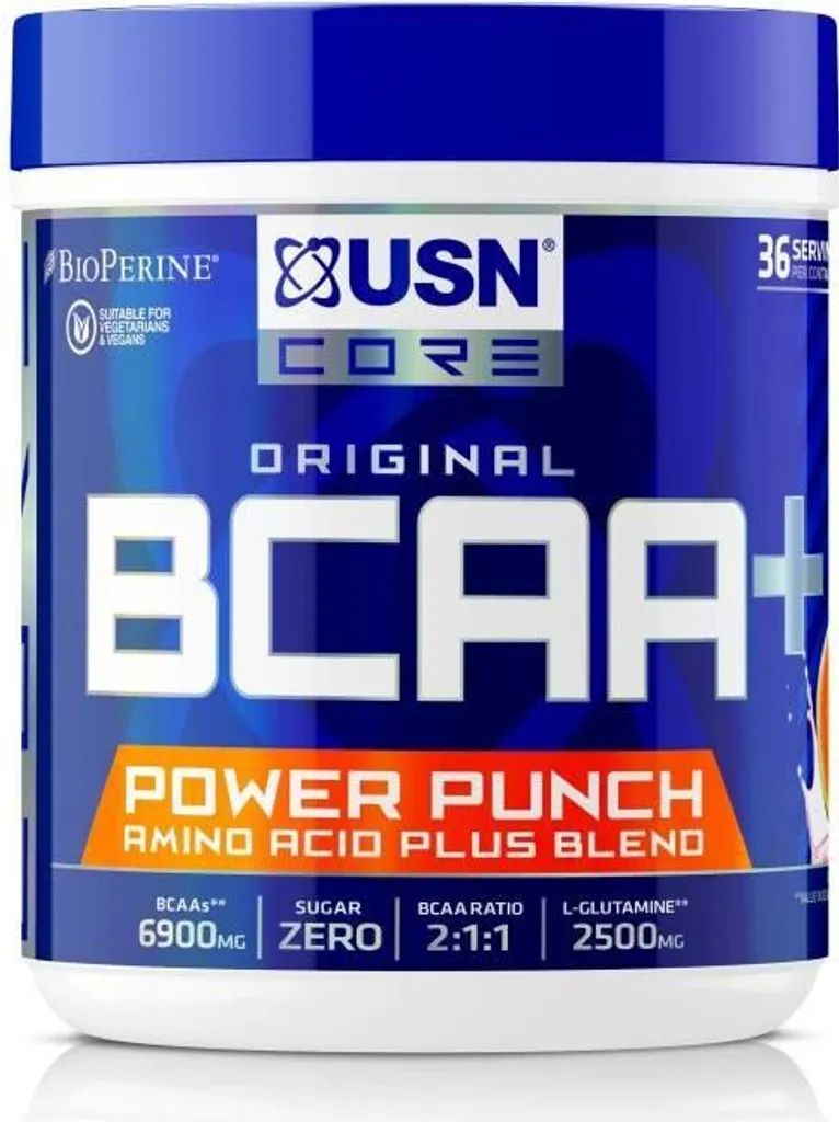 Récupération Sportive BCAA Power Punch USN Pastèque - Pot de 400g