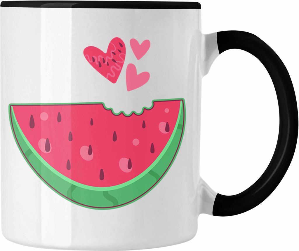 Trendation - Melone Grafik Tasse Geschenk Sommer Produktbild 
