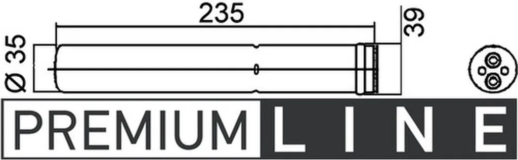 Cartouche MAHLE pour Réparer la Climatisation de Daihatsu Cuore VI L251