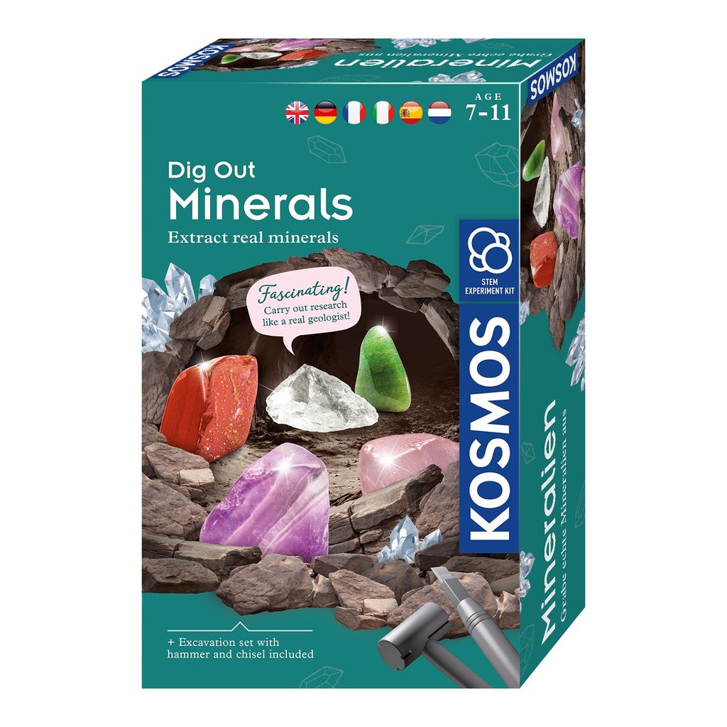 Kosmos Mitbringexperimentierkasten Dig Out Minerals