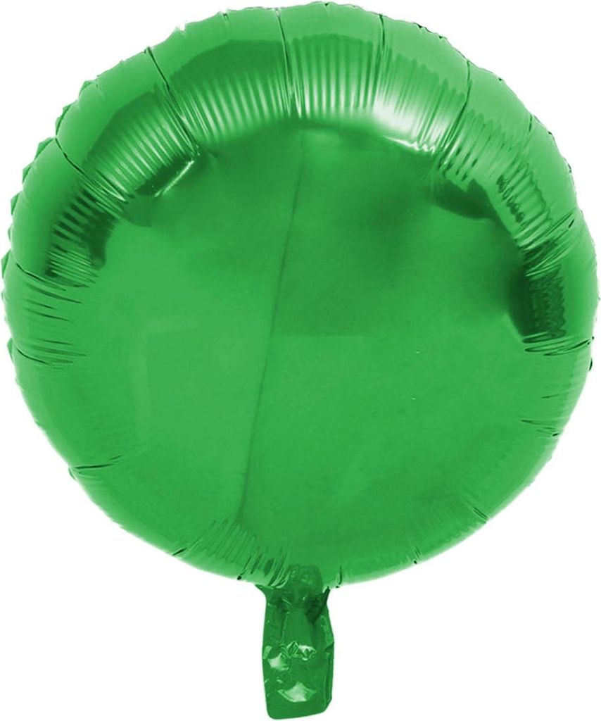 Folienballon rund, Grün, ca. 45 cm