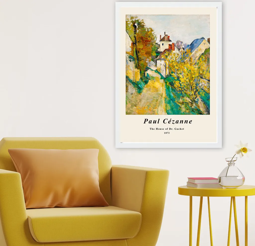 Aménager son salon avec le tableau Wallity 55x75 cm multicolore en bois