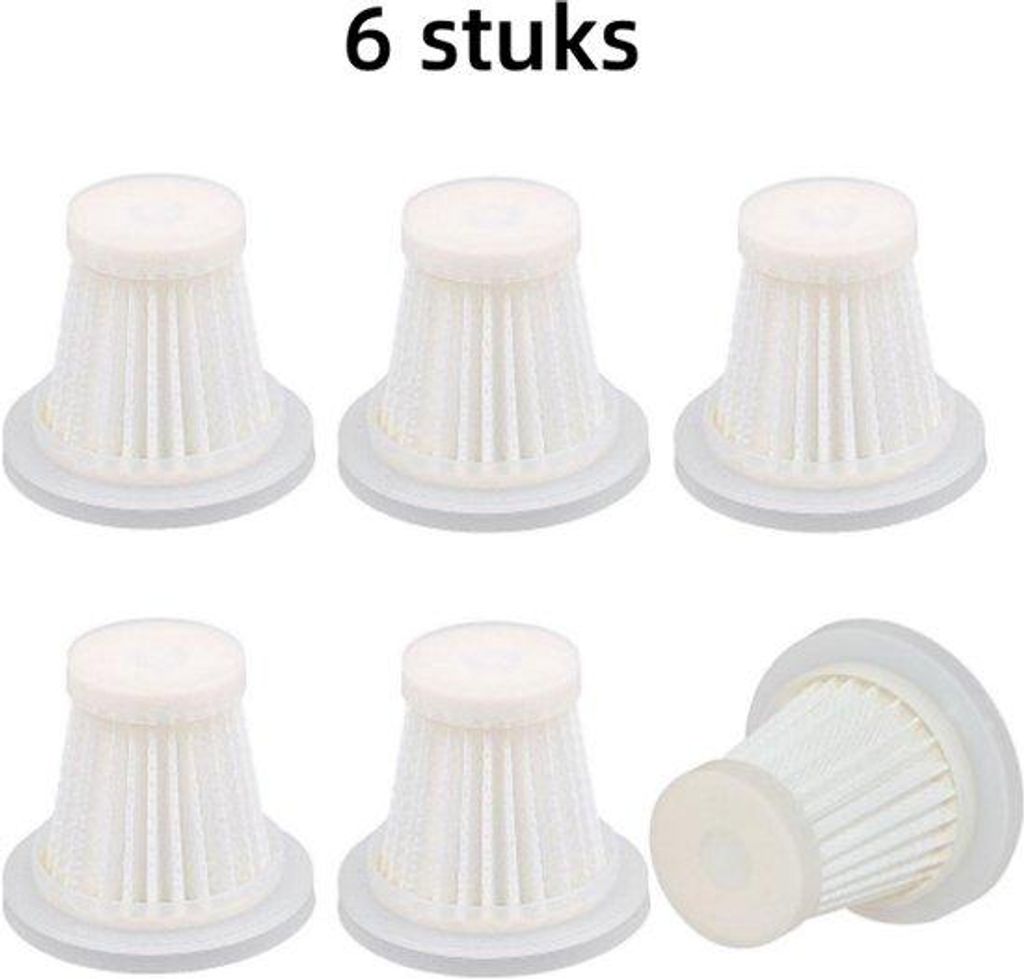 6er-Set Filter für Hochleistung-Staubsauger, geeignet für Produktbild 