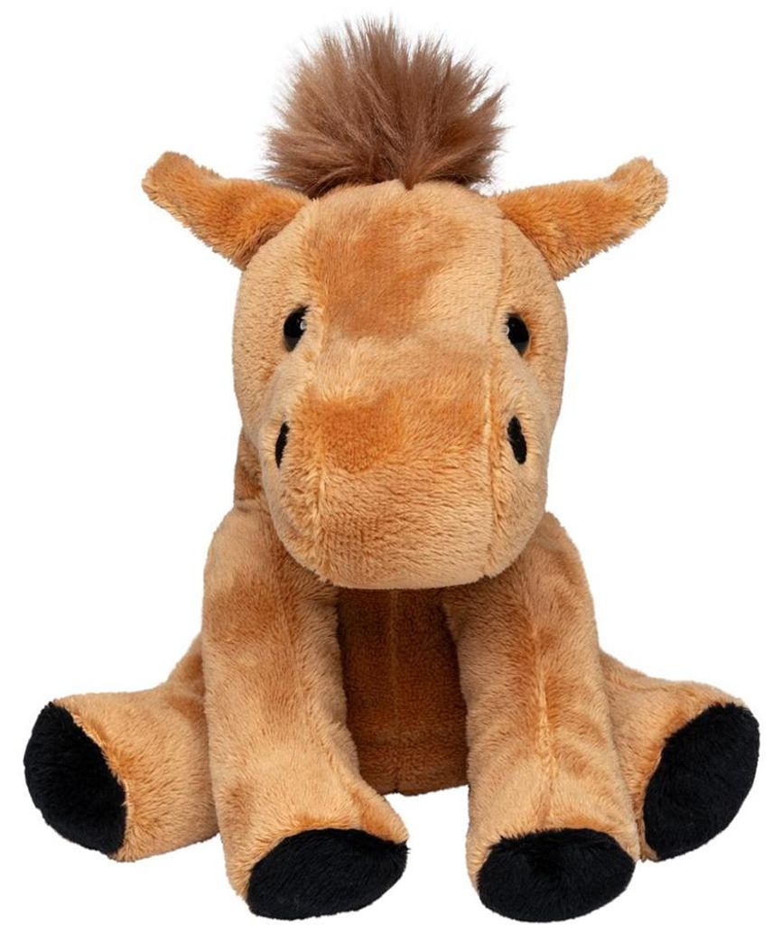 Mbw - "MiniFeet Claudia" Pferd Plüsch-Spielzeug LT3734 (18 cm) (Braun)
