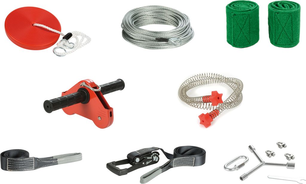 EDUPLAY 170419 Seil-Rutsche 30 Meter Produktbild 