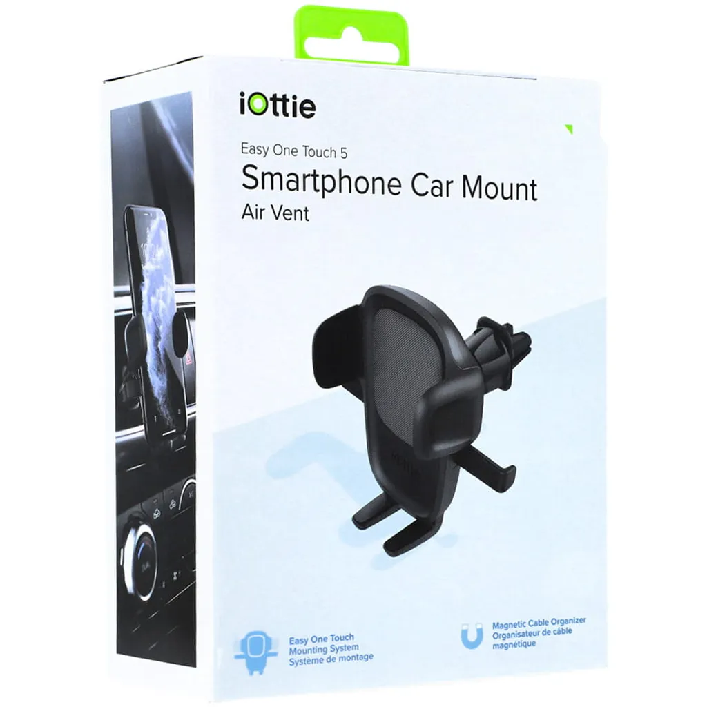 Support Smartphone Voiture pour Grille d'Aération avec Fixation Rapide - 17