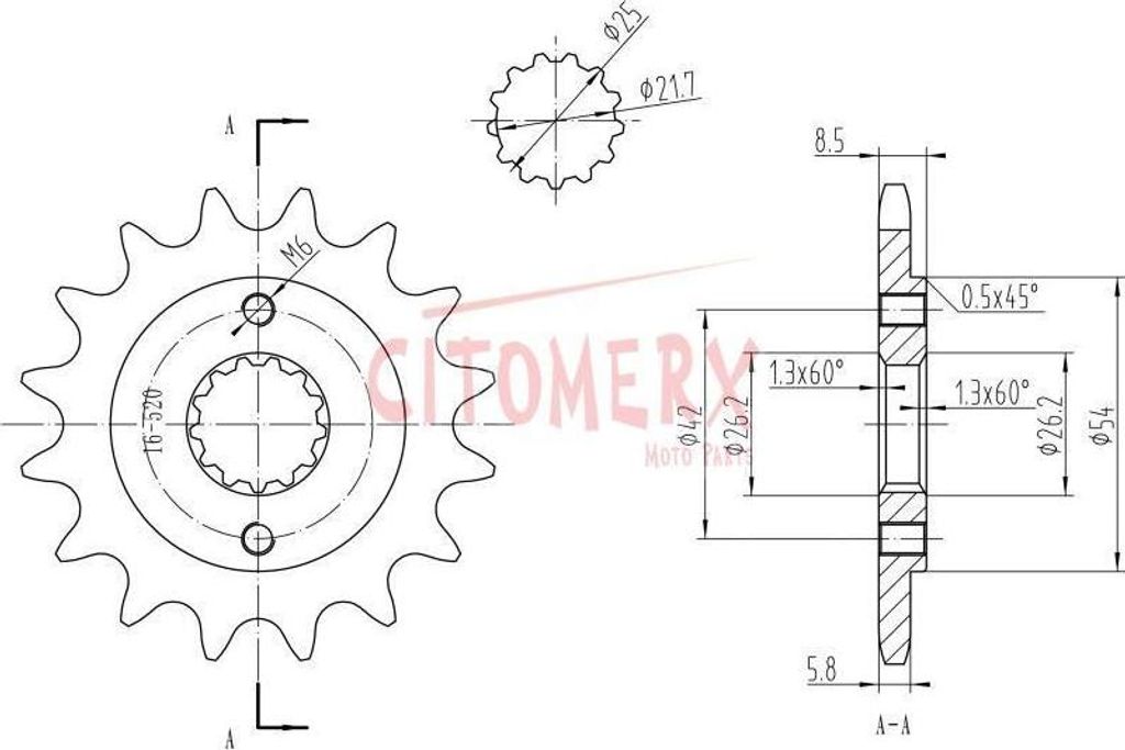 Kettensatz für Kawasaki ER-5 ER500 ER 500 Twister 1997-2006 X-Ring verstärkt "17 zu 41"