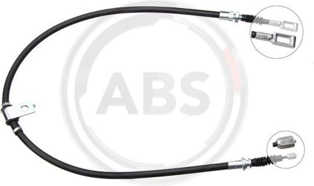 A.B.S. K18956 Seilzug, Handbremse OE 36530MB00A kompatibel mit Cabstar