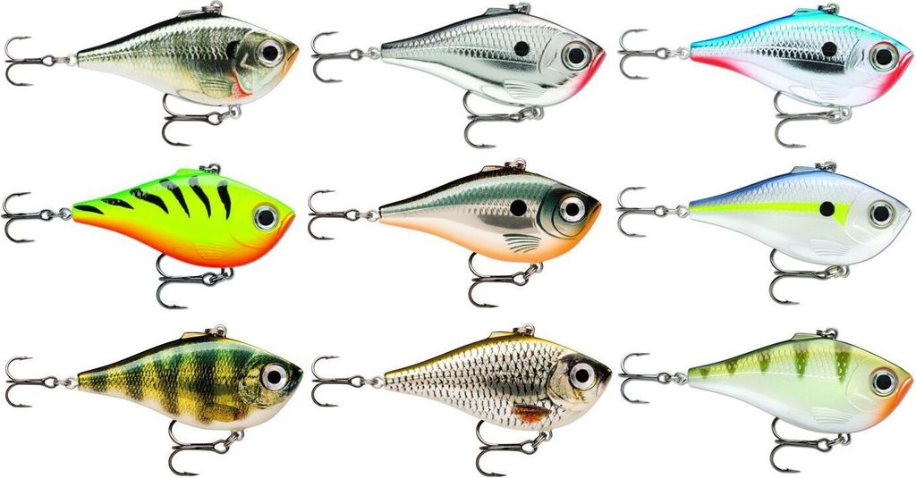 Rapala Rippin Rap RPR07 7cm 24g - Lipless Crankbait, Farbe:Live Perch