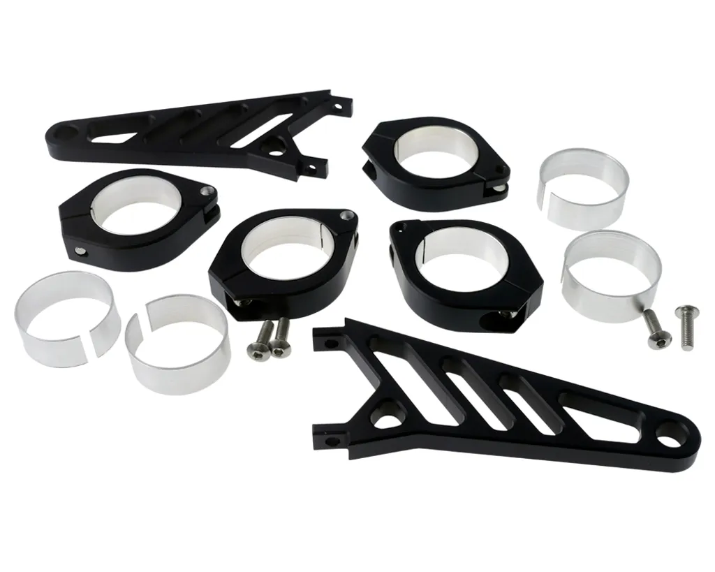 Support de phare moto Highsider long réglable pour fourche 35-37 mm