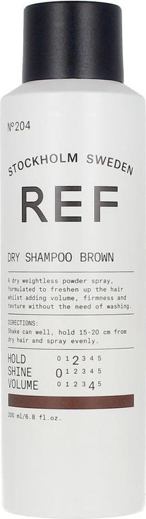 REF Stockholm - Shampoo secco marrone 204 - 200 ml Immagine del prodotto 