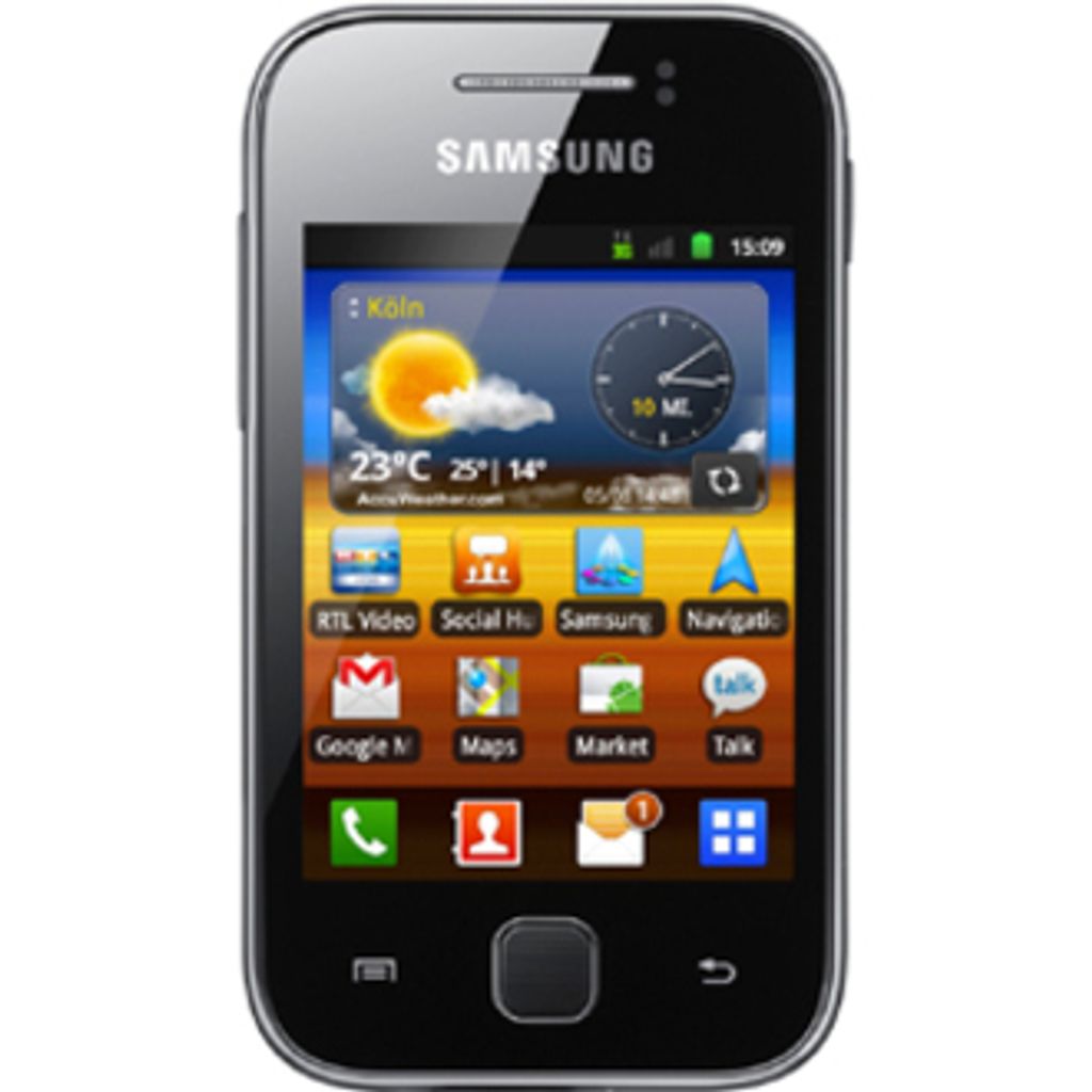 Samsung Galaxy Y 150 MB Smartphone - 7,6 cm (3 Zoll) LCD Produktbild 