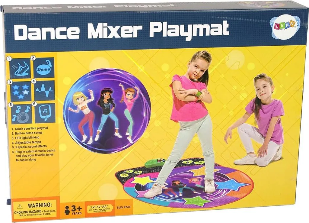 Tapis de danse interactif anti-stress - Améliore coordination et éveil - 5