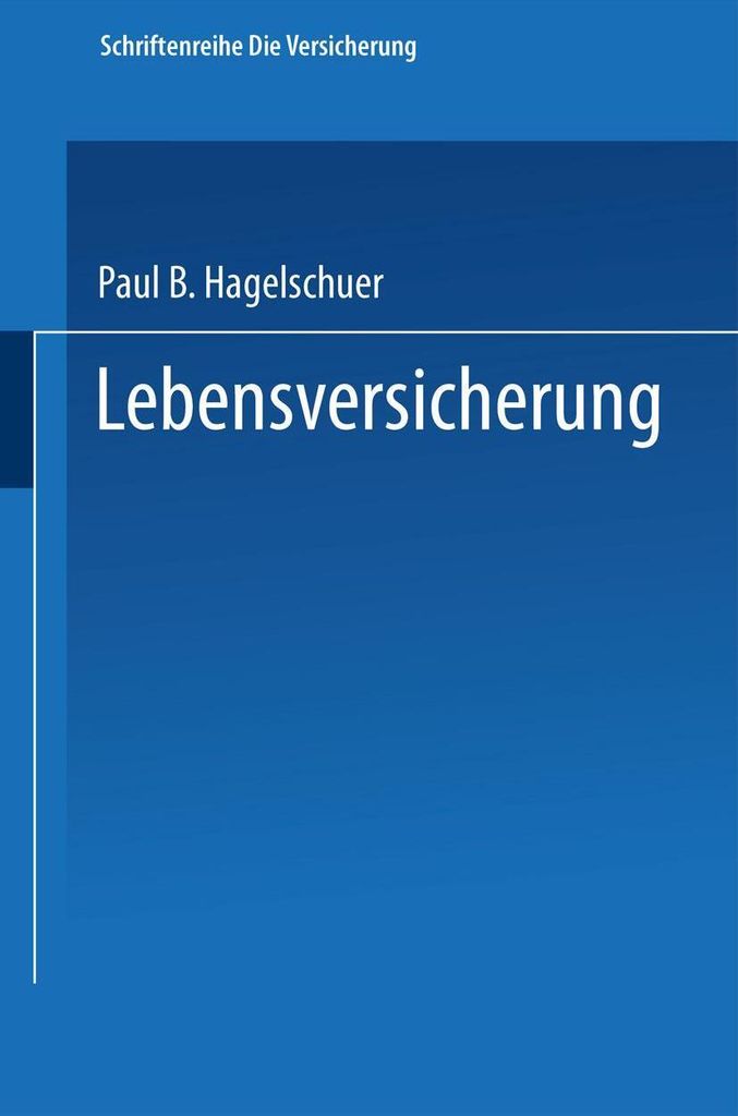Lebensversicherung