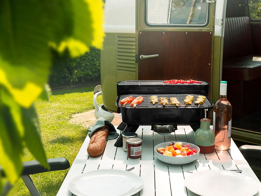 Princess Hybrid Barbecue Grill 2000 W Schwarz 01.112252.01.001