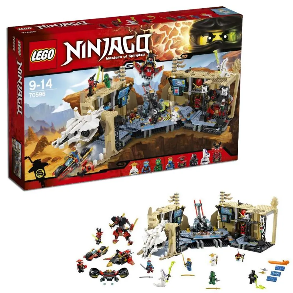 Jeu de construction LEGO DUPLO Samurai X la grotte du chaos en couleur