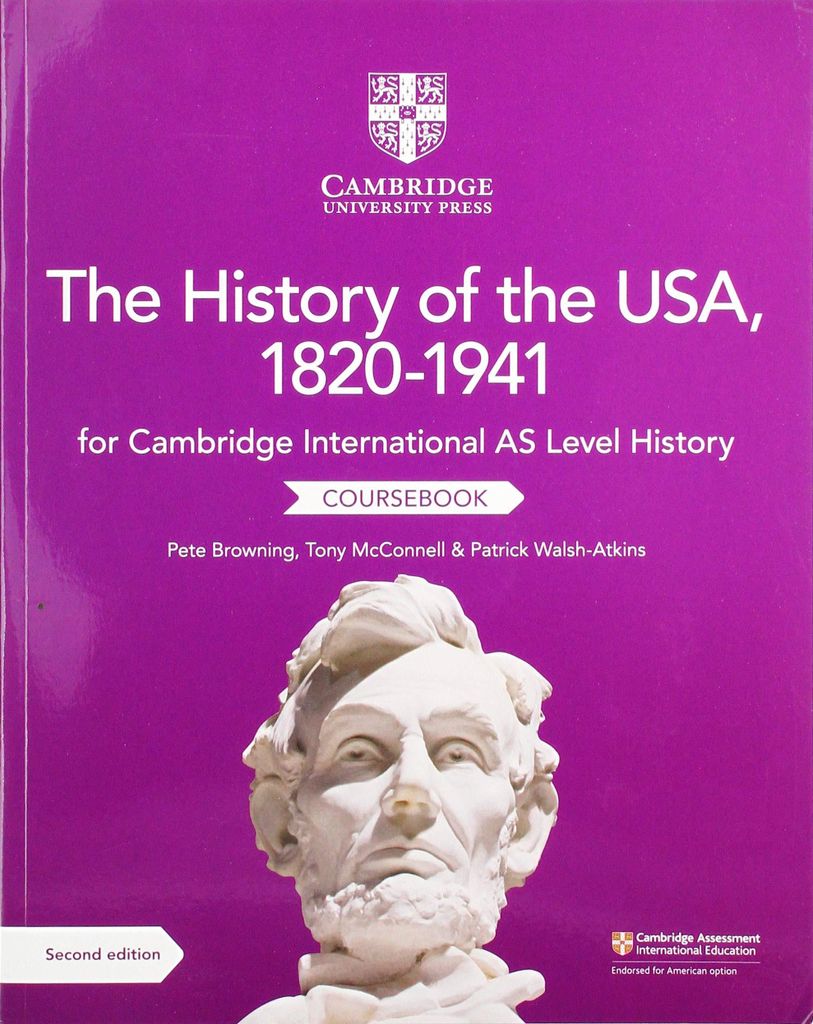 Cam Int History Of The Usa 1820 – Lingua: Inglese