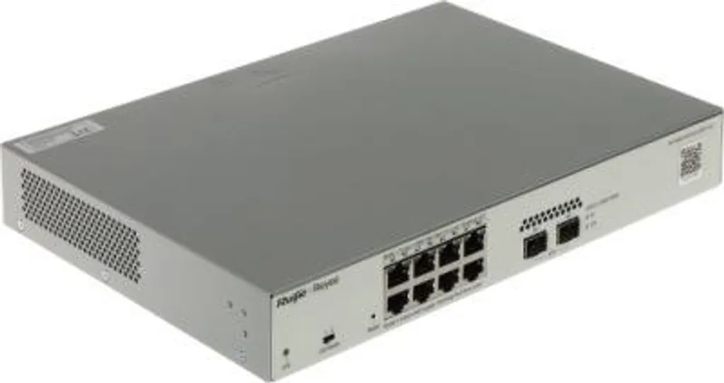 Switch Reyee PoE Managed Cloud Layer2 8 Ports MultiGigabit et SFP+ 10Gbps