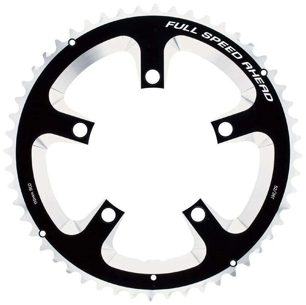 Plateau FSA Road Pro 110mm pour Vélo de Course - 52 Dents 5 Branches