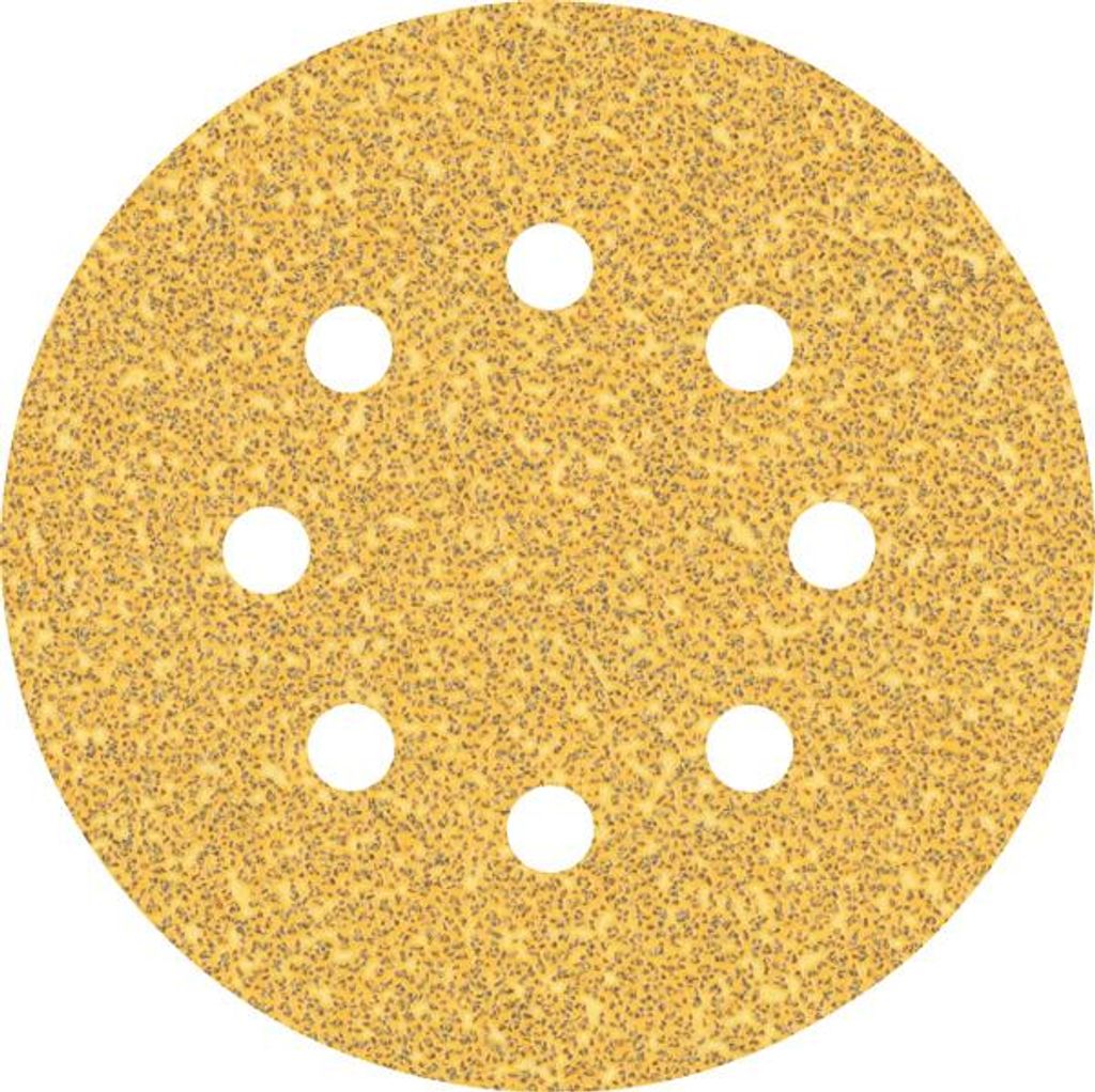 EXPERT C470 Schleifscheibe, 125mm, K40, 8 Löcher, 5-tlg.