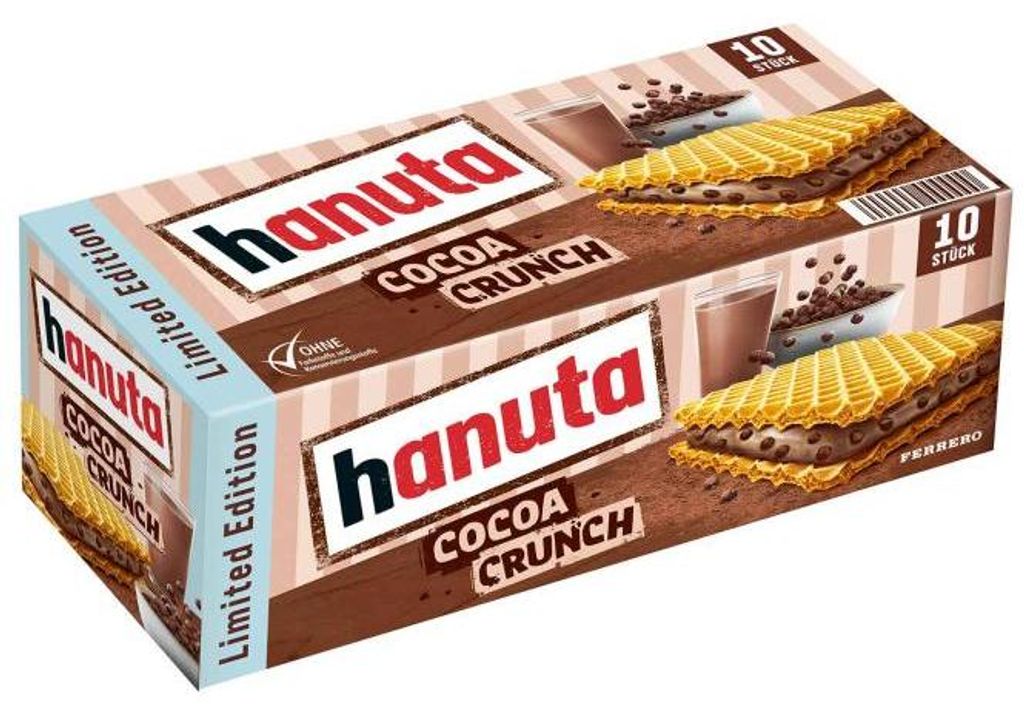 hanuta Cocoa Crunch 10er Produktbild 