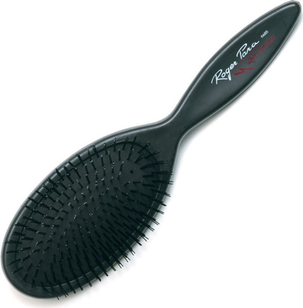 RP Bürste oval schwarz 11rhg.Nylonbo. Produktbild 