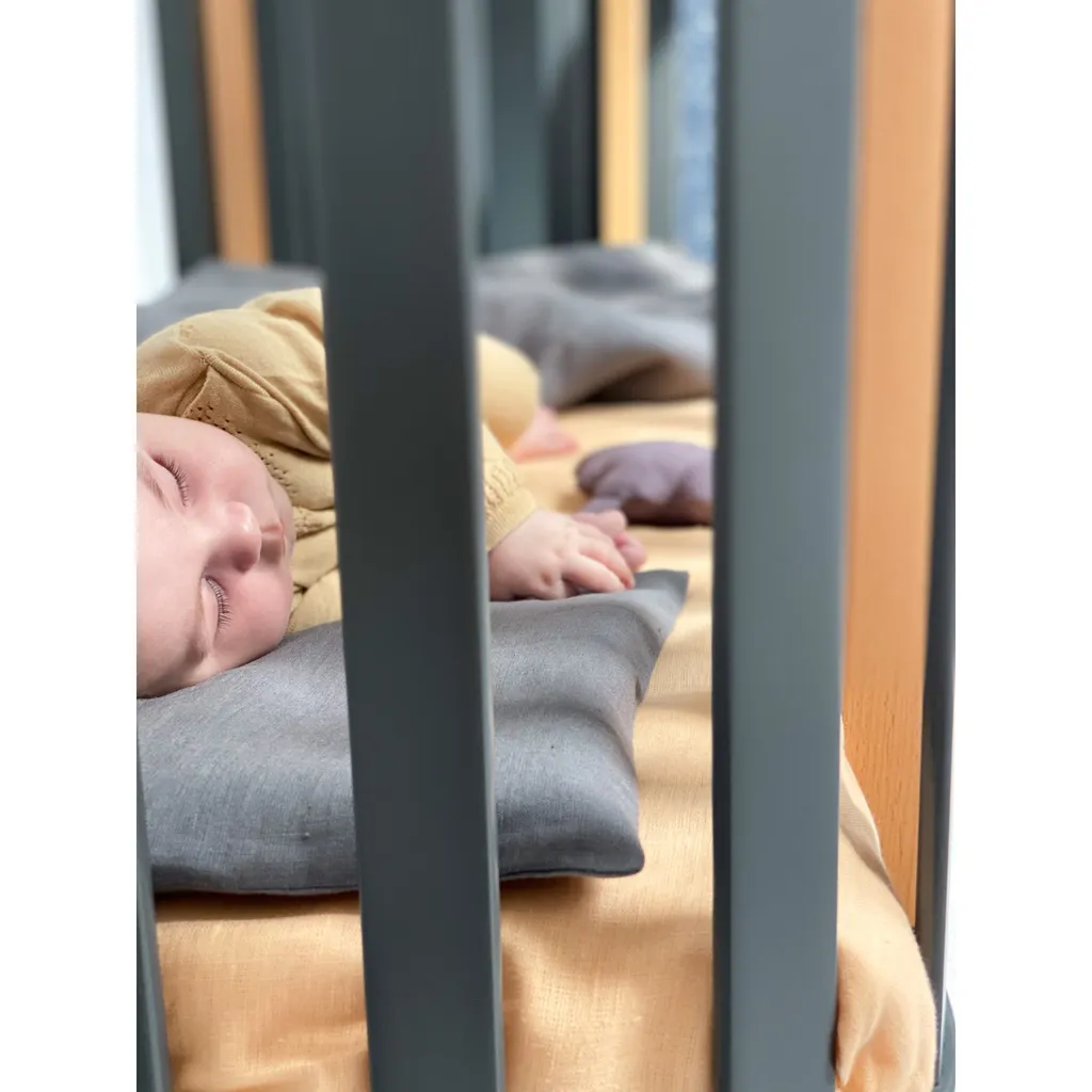 Lit Enfant Design 120x60 cm Veres Monaco Idéal pour Cododo Doux - 11