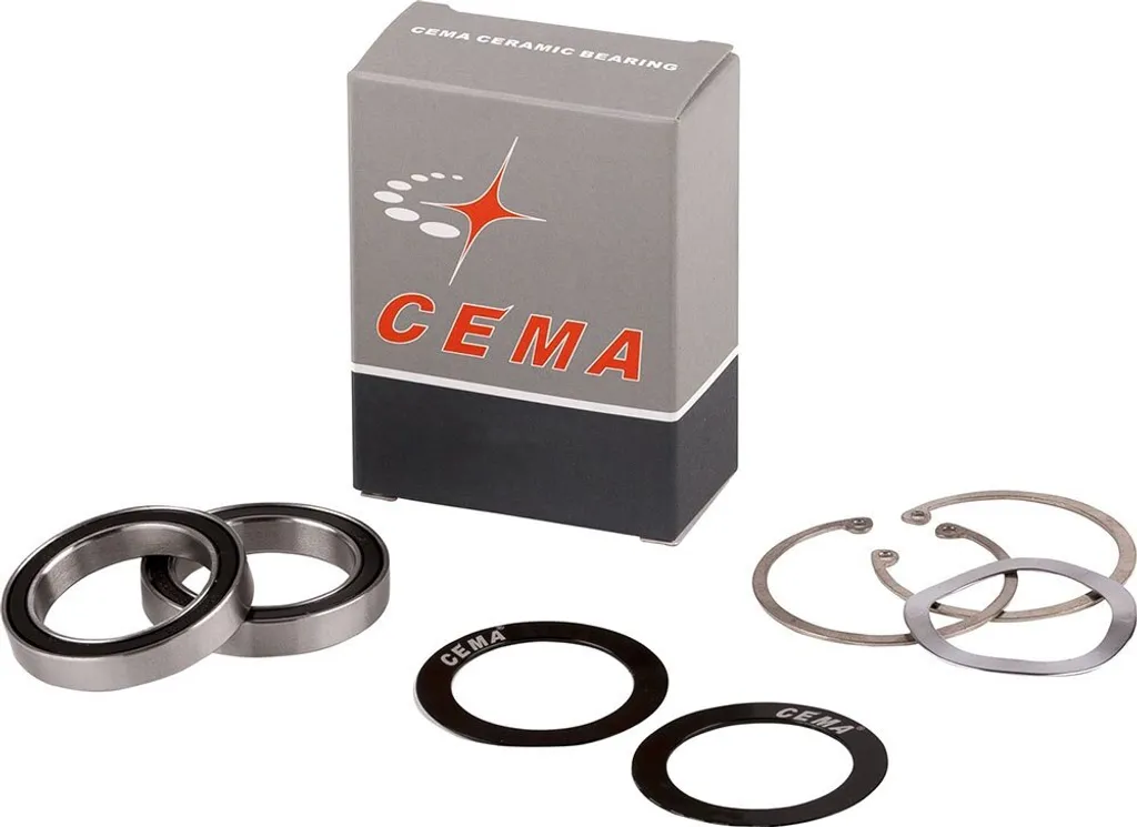 Cema Bracketas PF30-STAAL kit boîtier pédalier roulements acier fluidité
