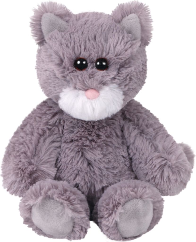 TY Kit, Spielzeug-Katze, Grau, Weiß, Katze, Junge/Mädchen, 1 Stück(e)