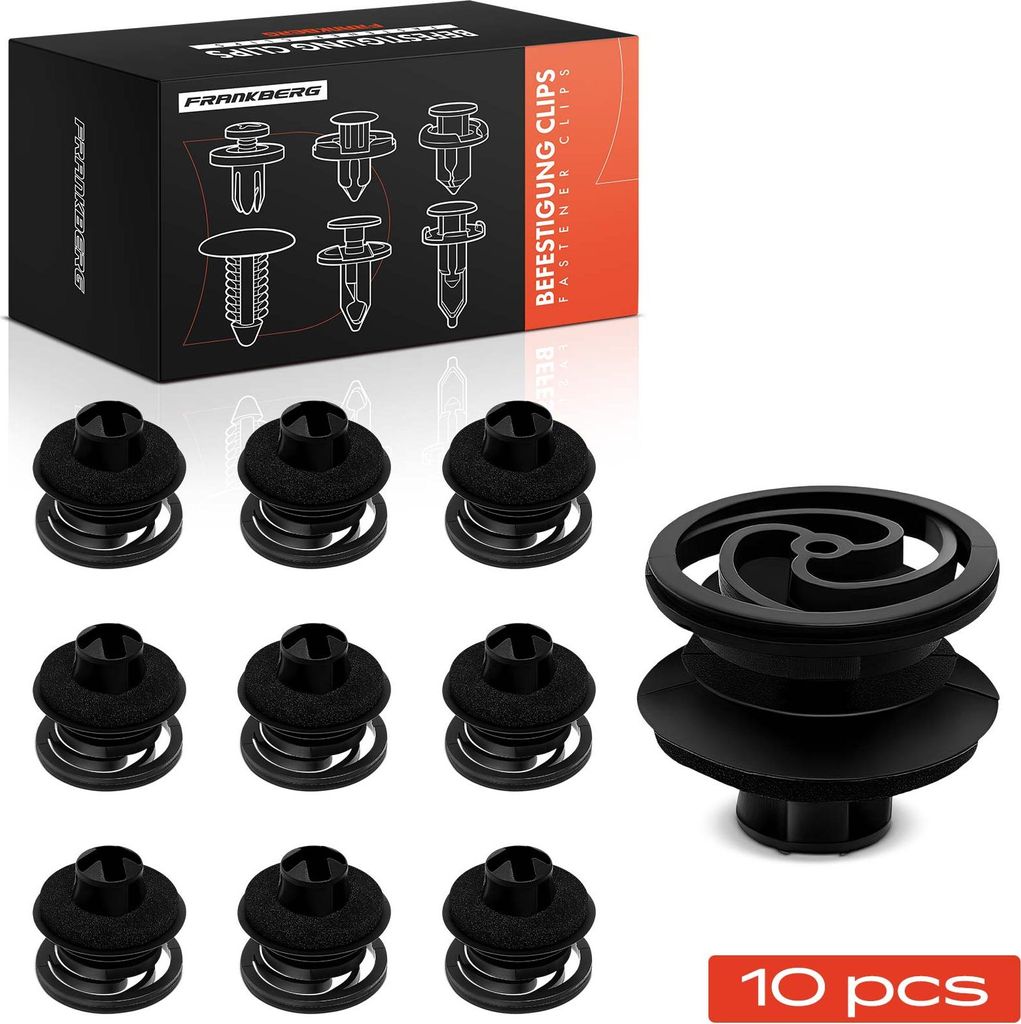 Frankberg 10x Befestigungsclips Türverkleidung für VW Golf 4 Bora Passat Seat Ibiza Skoda