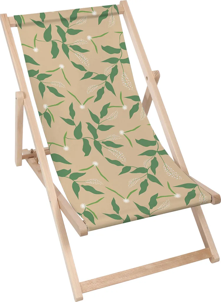 Dreamroots Sdraio Legno Pieghevole 130kg - Relax Fresh Spring Leaves