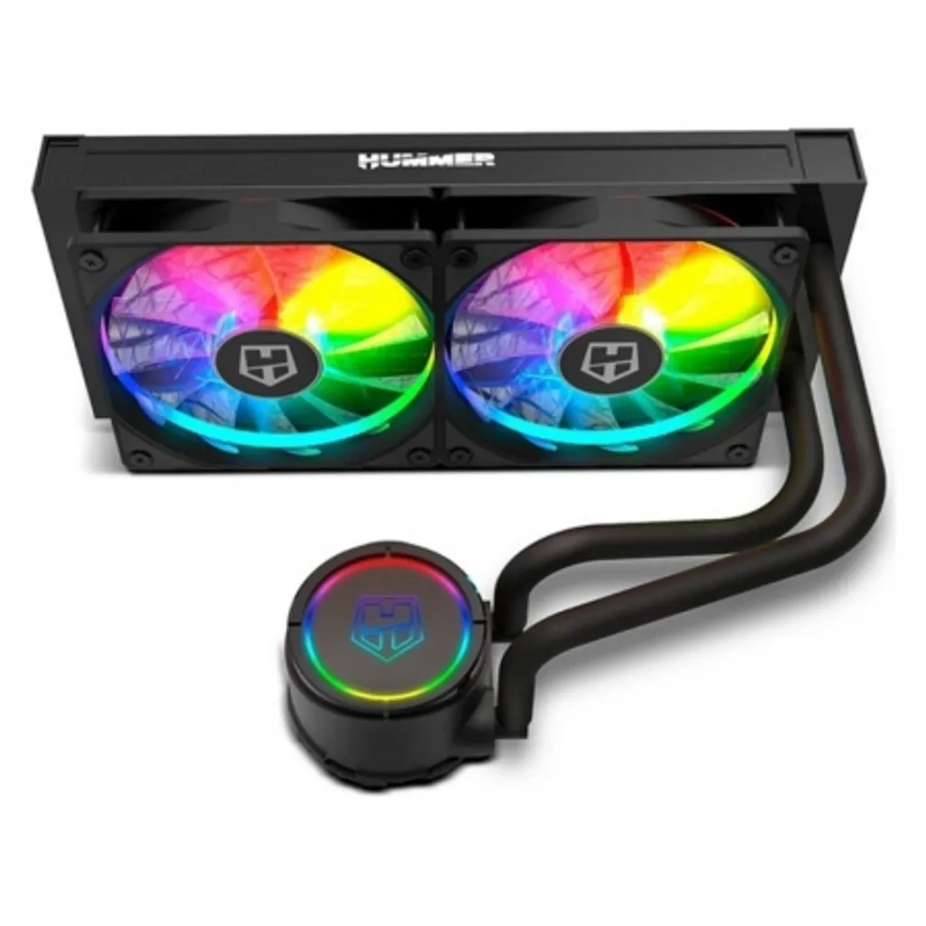 Kit de refroidissement NOX Hummer RGB noir pour PC Gaming Performance
