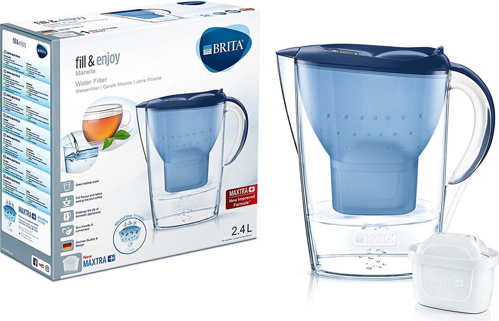 Vodný filter BRITA Marella modrý vrátane 1 filtračnej Obrázok produktu 12