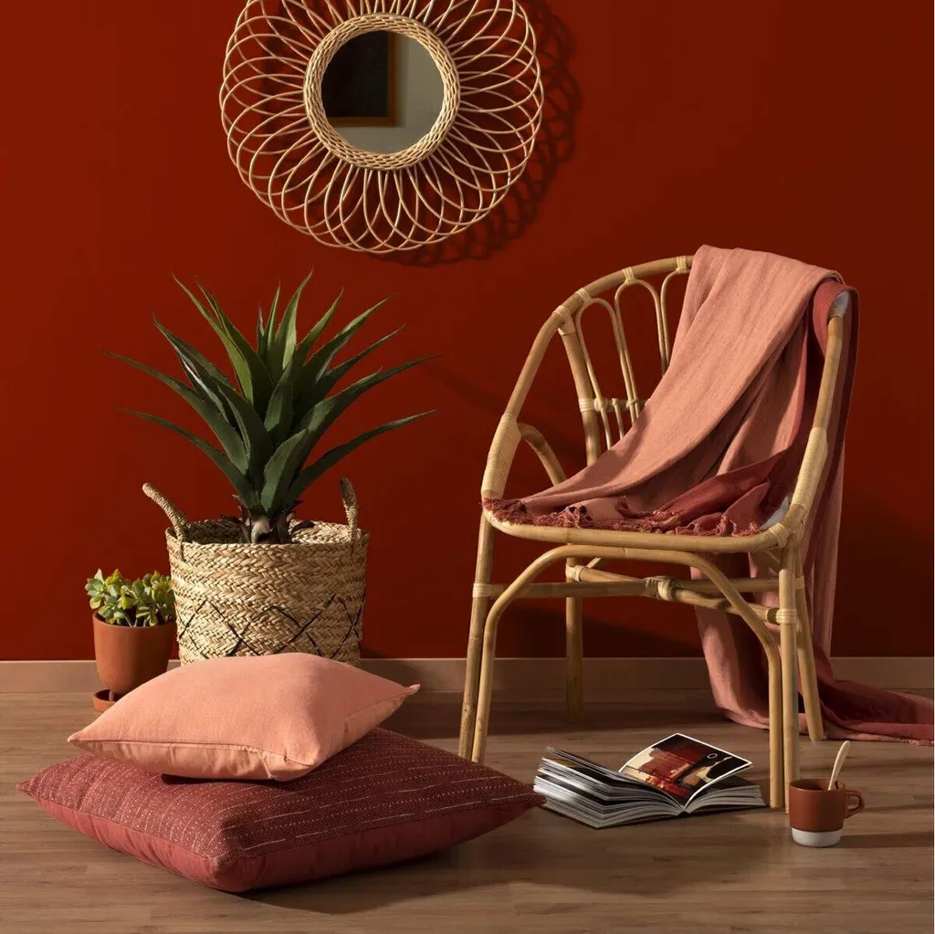 Fauteuil de relaxation Dream RATTAN naturel pour coin lecture cosy