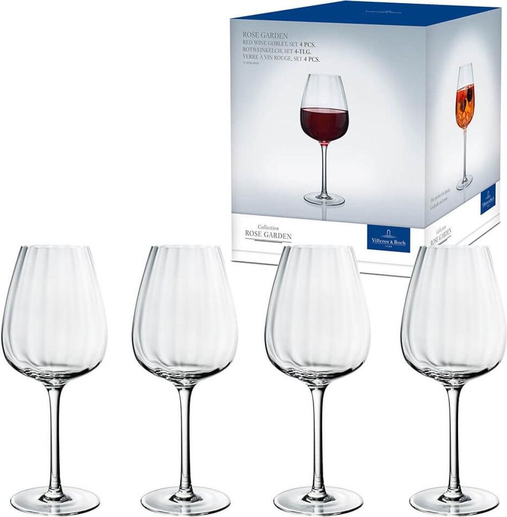 Pohár na červené víno Villeroy & Boch Rose Garden, 4 ks. Obrázek produktu 
