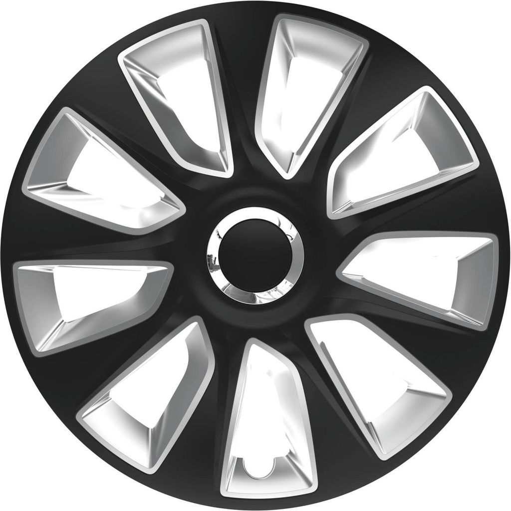 J&J Automotive | Poklice Stratos RC 15" Černá a Stříbrná Obrázek produktu 