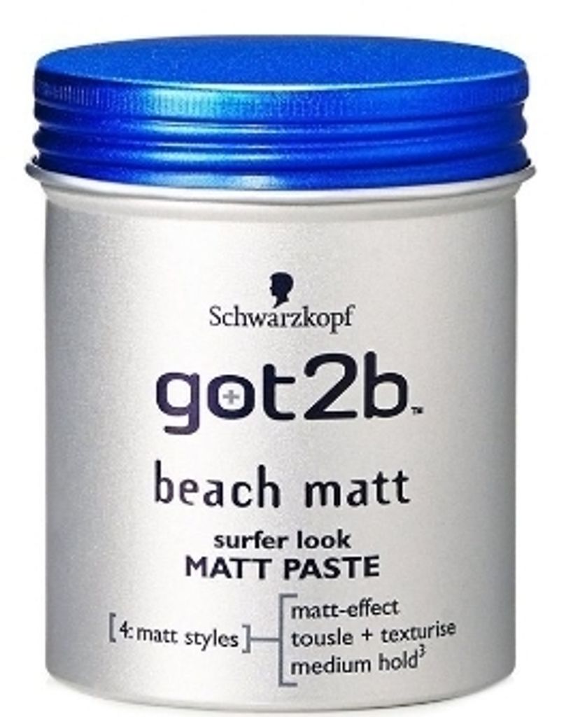 Got2b, Beach Matt Paste, Mattierende Haarpaste, 100ml