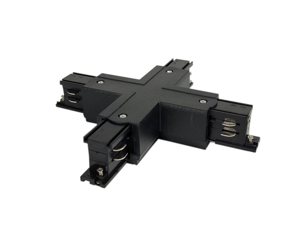 Verbinder für Lichtschienen 3F CROSS BLACK