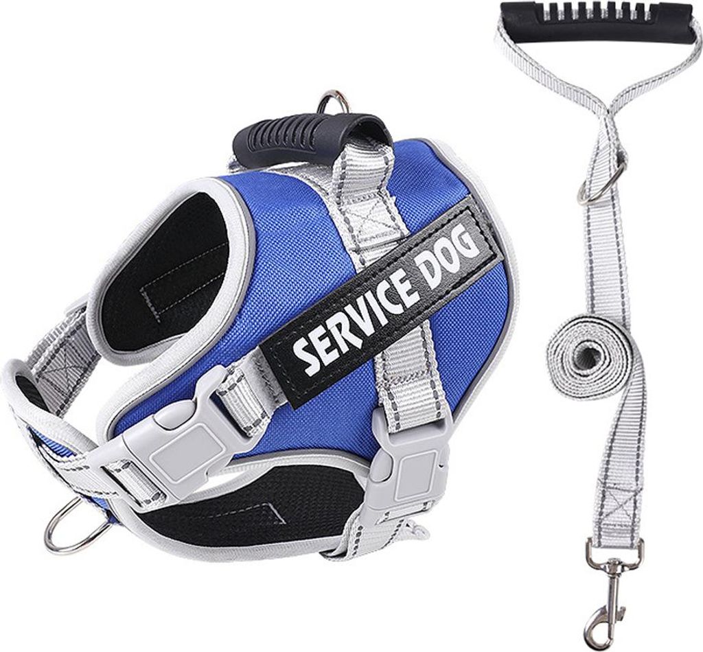 Service-Hundegeschirr-Weste im Training Haustier Kein Ziehen Haustier Welpe Emotionales Unterstützungstier