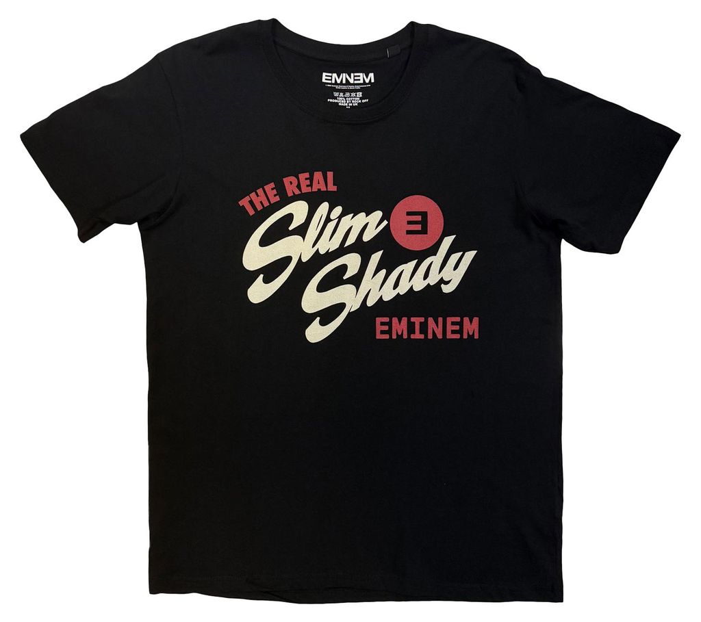 Eminem - "The Real Slim Shady" T-Shirt für Herren/Damen Uni RO15626 (L) (Schwarz)