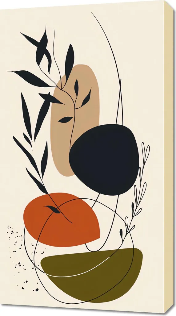 Quadro 50x90 cm Corteo della Natura