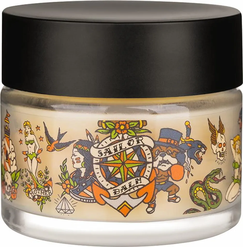Cire coiffante et baume à barbe nourrissant Sailor Balm fixation forte 60g