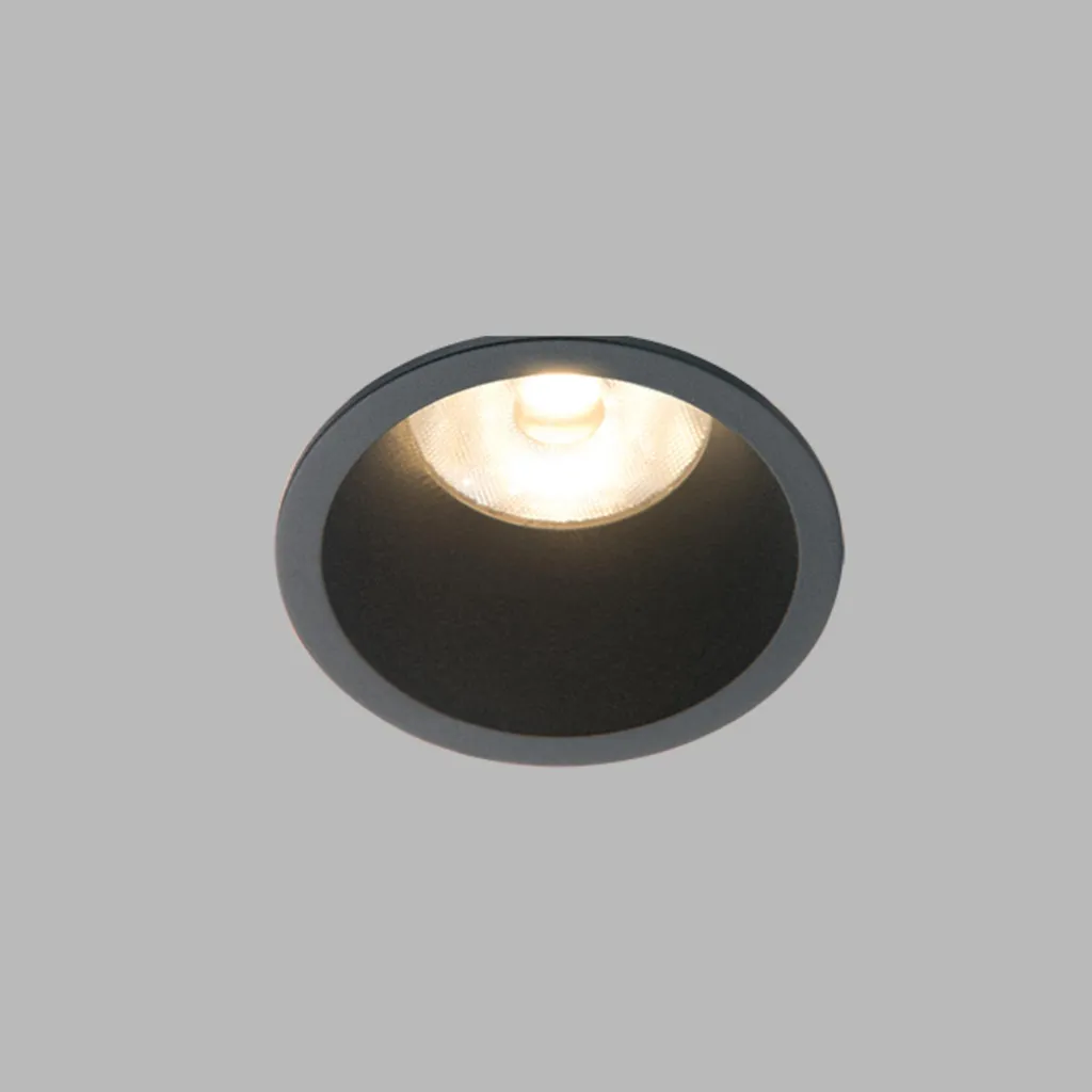 Éclairage LED Sans Éblouissement Noir RAY M LED2 10W 3000K Dimmable