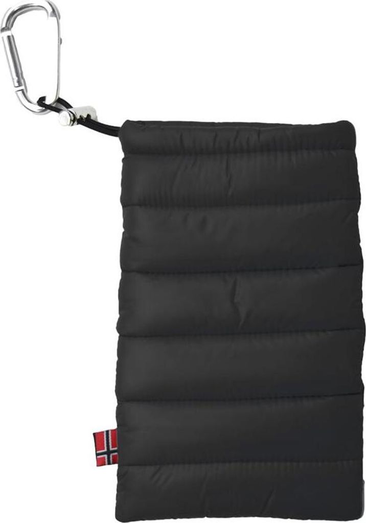 THOQ Smartphone-Tasche, daunengefüttert, schwarz Produktbild 