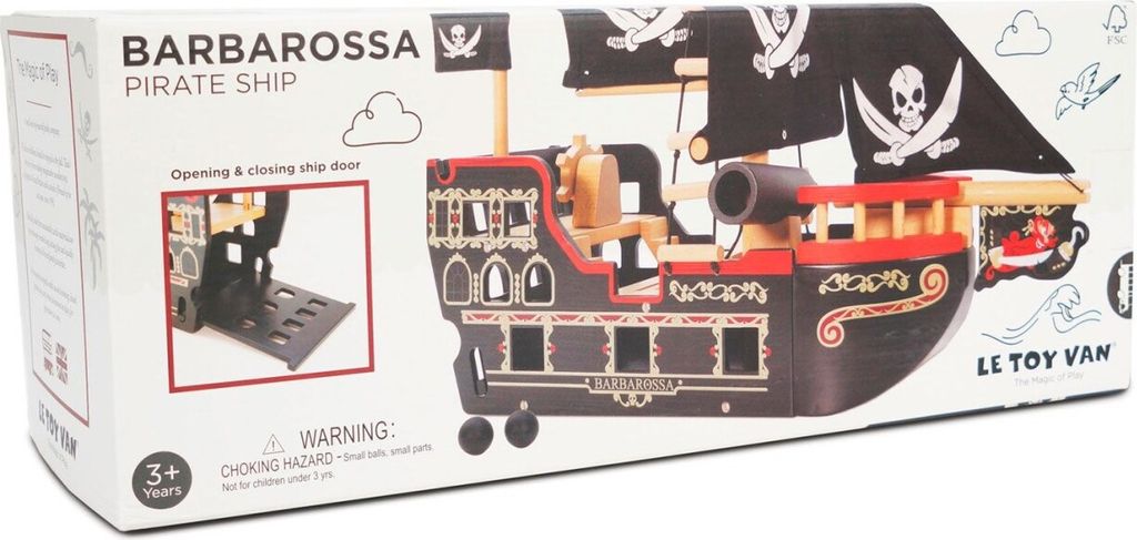 Le Toy Van Pirátská loď Barbarossa Obrázek produktu 15