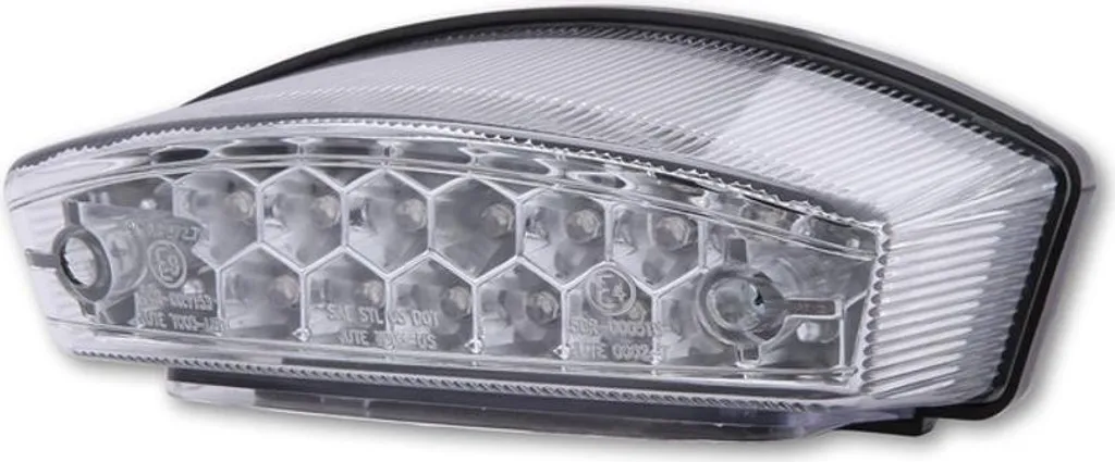 Feu arrière LED MONSTER transparent avec technologie HIGHSIDER smart