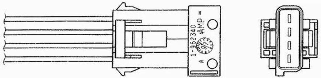 Sonde lambda 1628 9S NGK 5739 haute performance pour Citroën et Peugeot